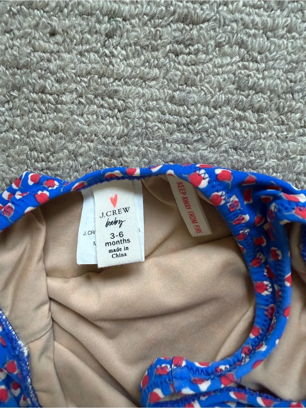 Jcrew, Baby Girl Swim, Size 3-6mo